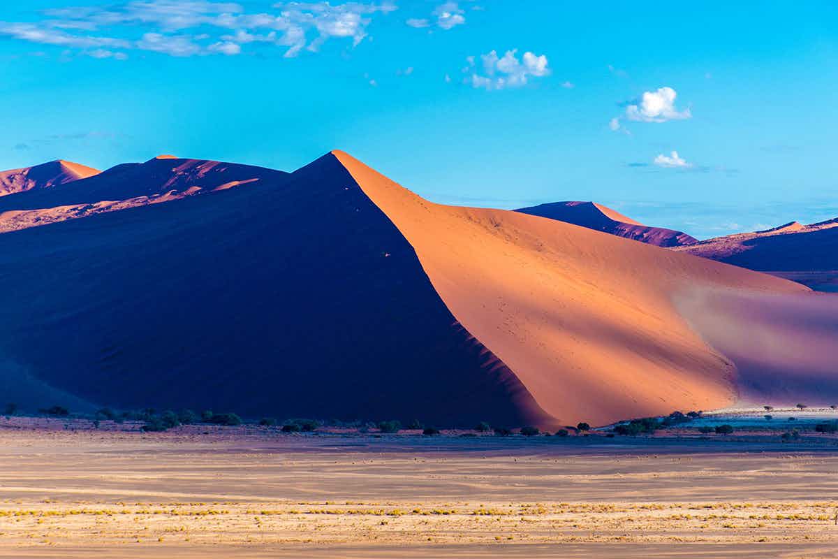 Sand dunes of Sossusvlei in Namibia